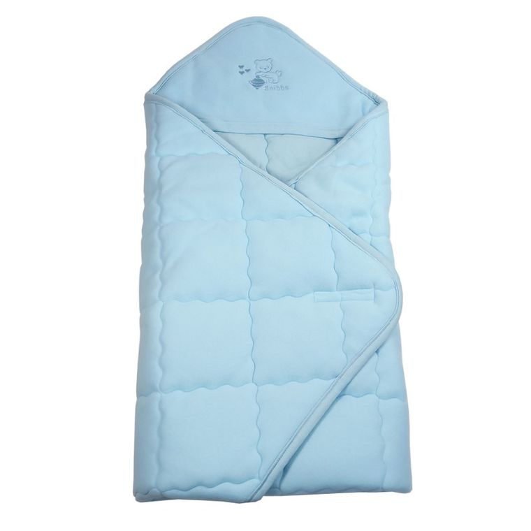 Snibbs, Deluxe, rożek niemowlęcy, błękitny