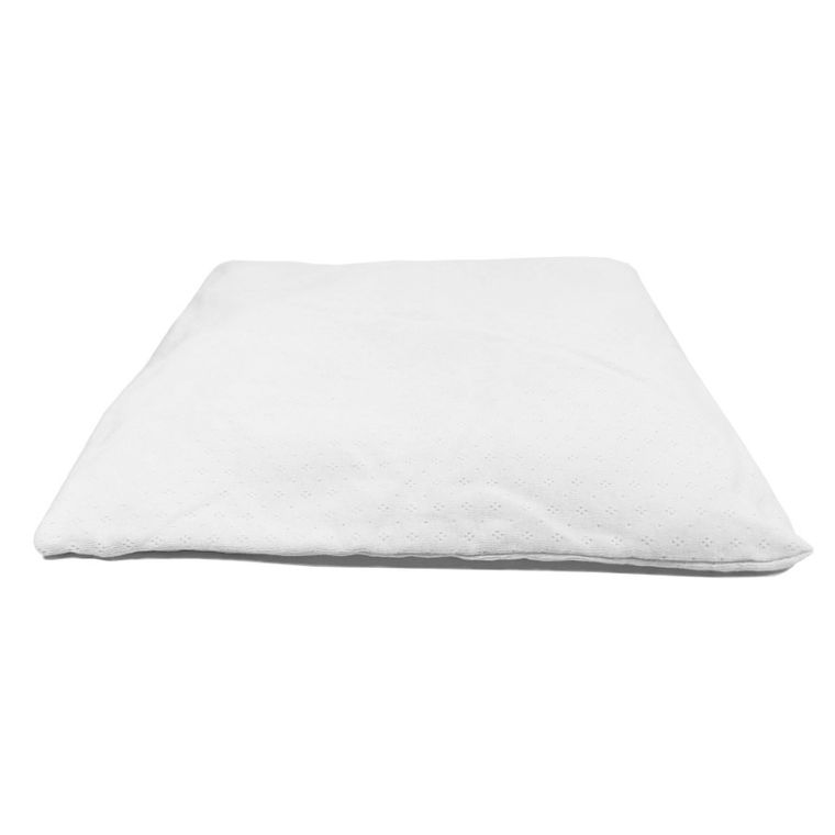 Snibbs, poduszka do wózka, biała, 30-30 cm