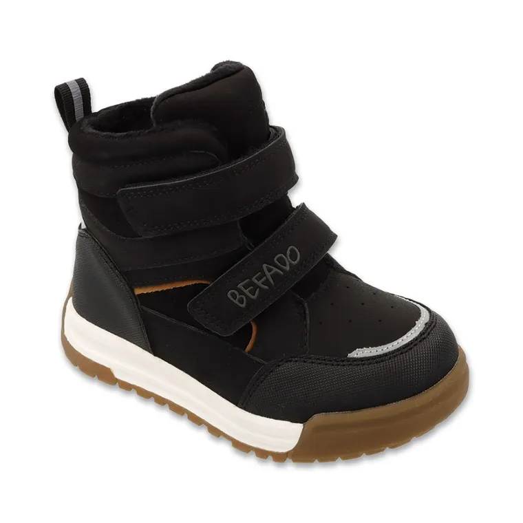 Śniegowce chłopięce, czarne, Befado