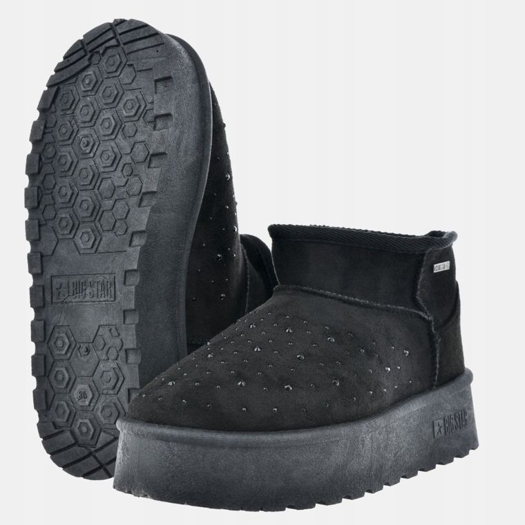 Śniegowce damskie, czarne, Big Star