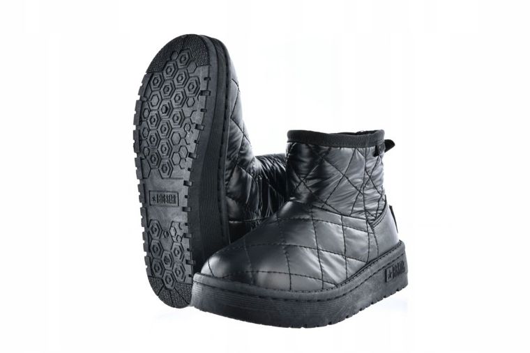 Śniegowce dziewczęce, ocieplane, czarne, Big Star