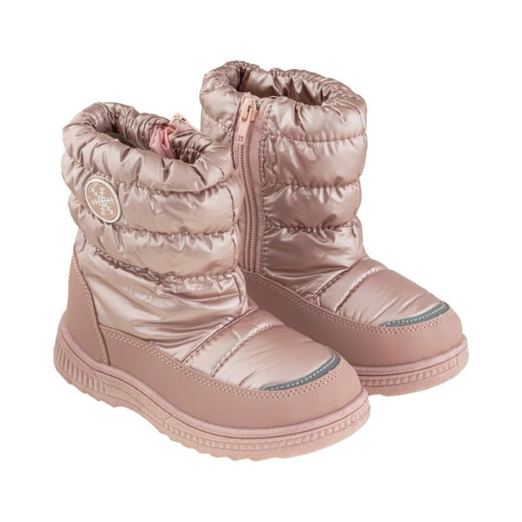Śniegowce dziewczęce, różowe, Otaro — BBS Shoes