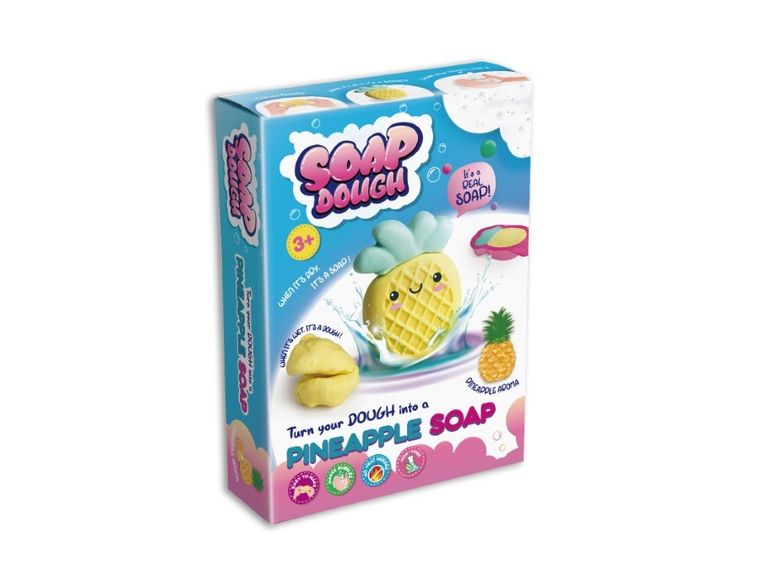 Soap Dough, Pineaple, zestaw do zrobienia mydełka