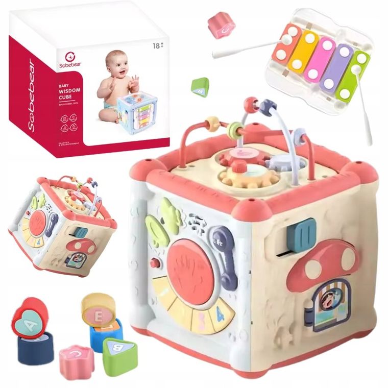 Sobebear, interaktywna kostka edukacyjna