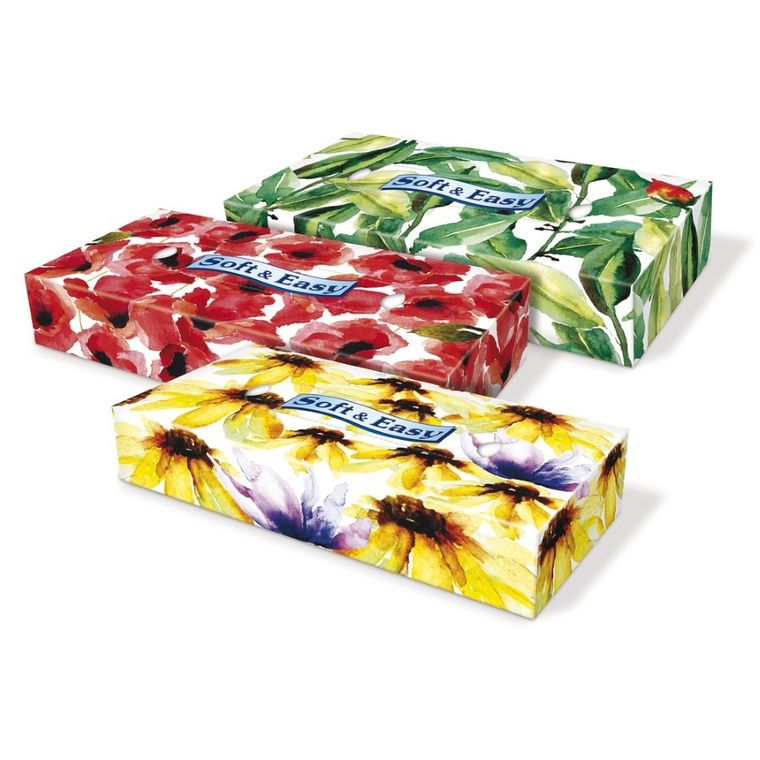 Soft&Easy, chusteczki higieniczne, dwuwarstwowe, 80 szt.