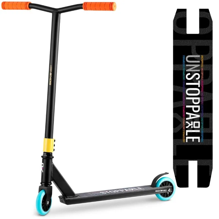 Soke, Go! hulajnoga wyczynowa, czarno-pomarańczowa