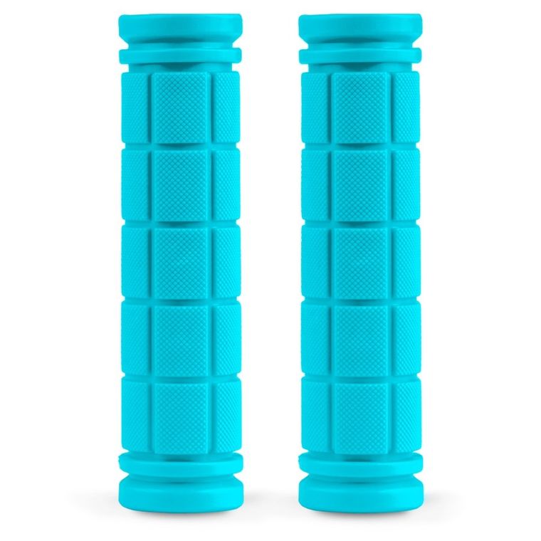 Soke, gripy, uchwyty do hulajnogi, 125-32 mm, turkusowe, 2 szt.