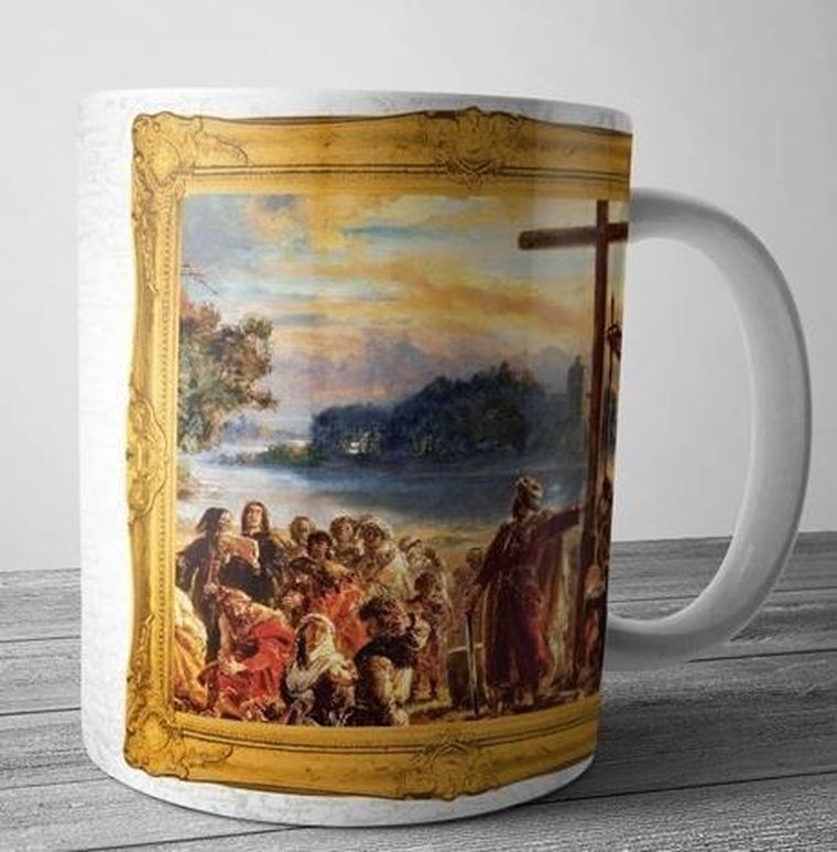 Soliton, kubek, Chrzest Polski