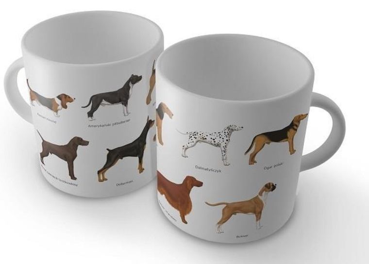 Soliton, kubek, psy średnie