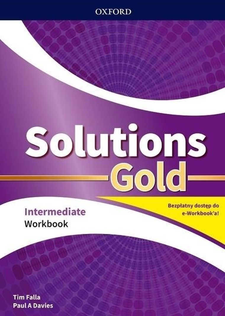 Solutions Gold. Intermediate Workbook