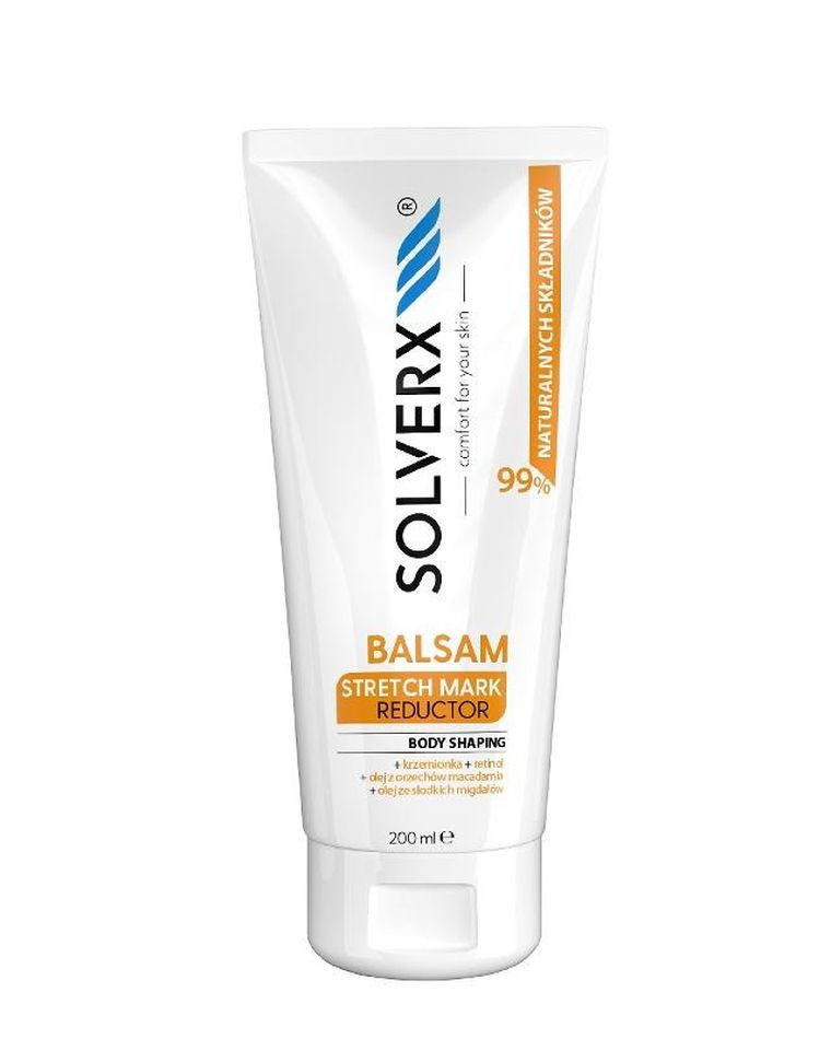 Solverx, Body Shaping, balsam do ciała przeciw rozstępom, 200 ml