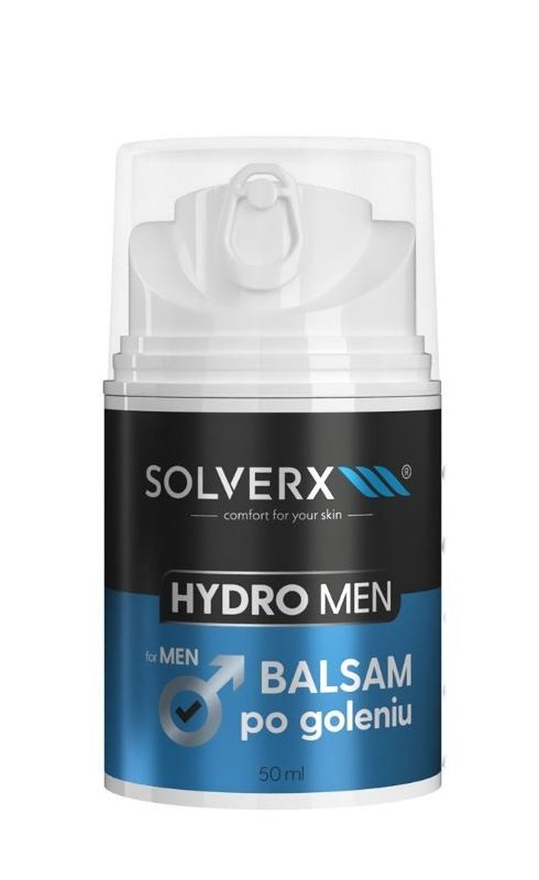 Solverx, Hydro Men, balsam po goleniu, 50 ml