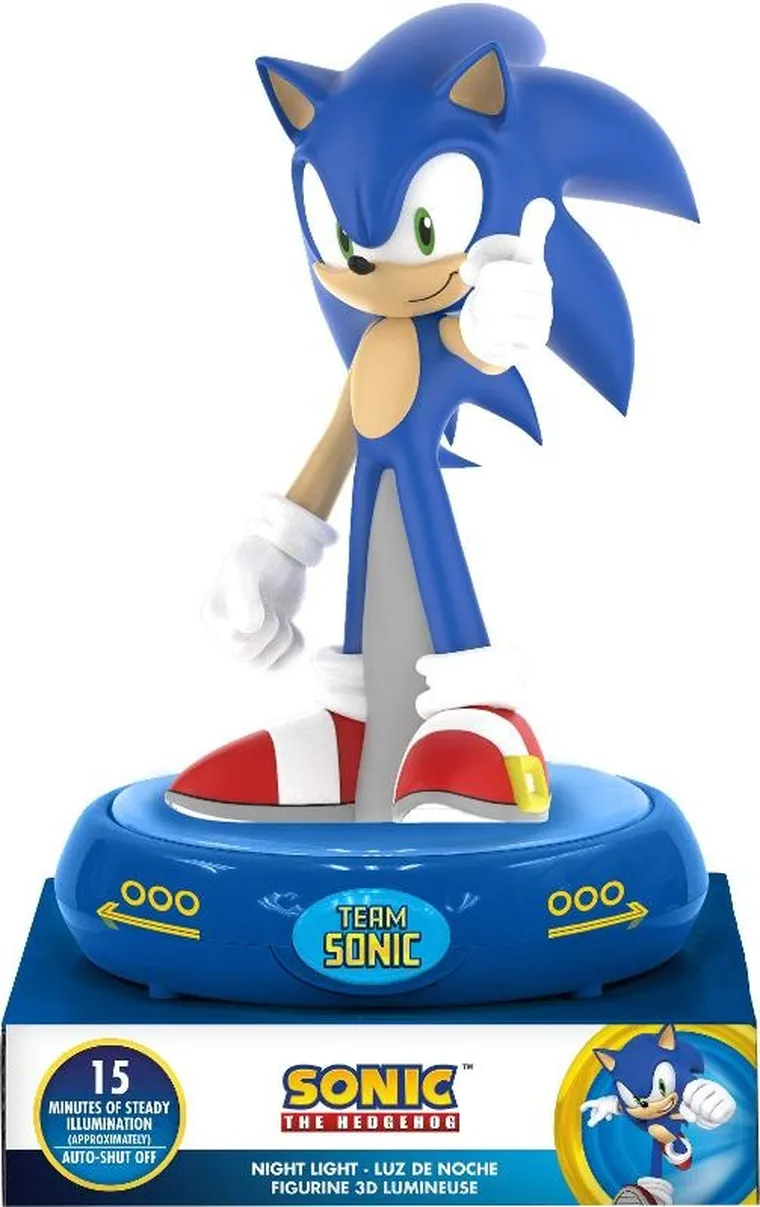 Sonic, lampka 3D