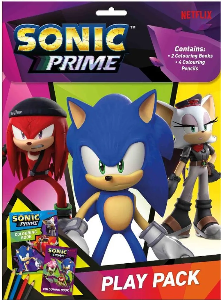 Sonic, zestaw do kolorowania