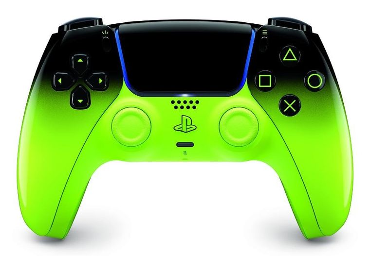 Sony, DualSense PS5, kontroler, Remix Green New Edition