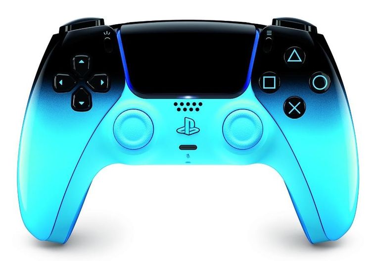 Sony, DualSense PS5, kontroler, Rhythm Blue New Edition