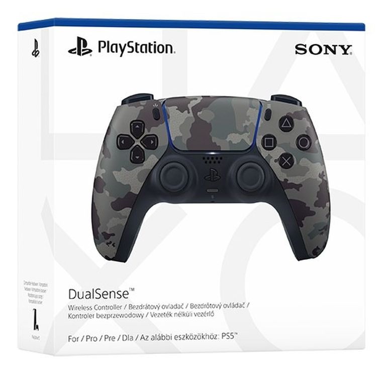 Sony, kontroler, Dualsense V3, Grey Cammo