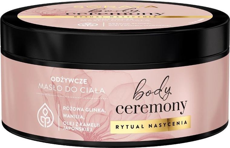 Soraya, Body Ceremony, odżywcze, masło do ciała, rytuał nasycenia, 200 ml