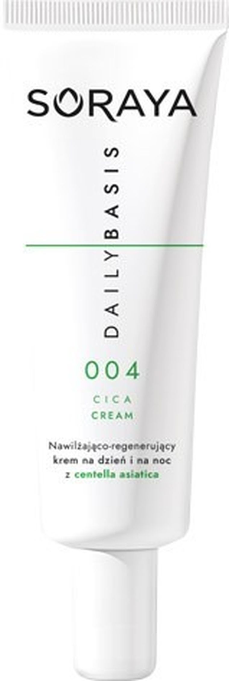 Soraya, Daily basis, nawilżająco-regenerujący krem na dzień i na noc z centella asiatica, 50 ml