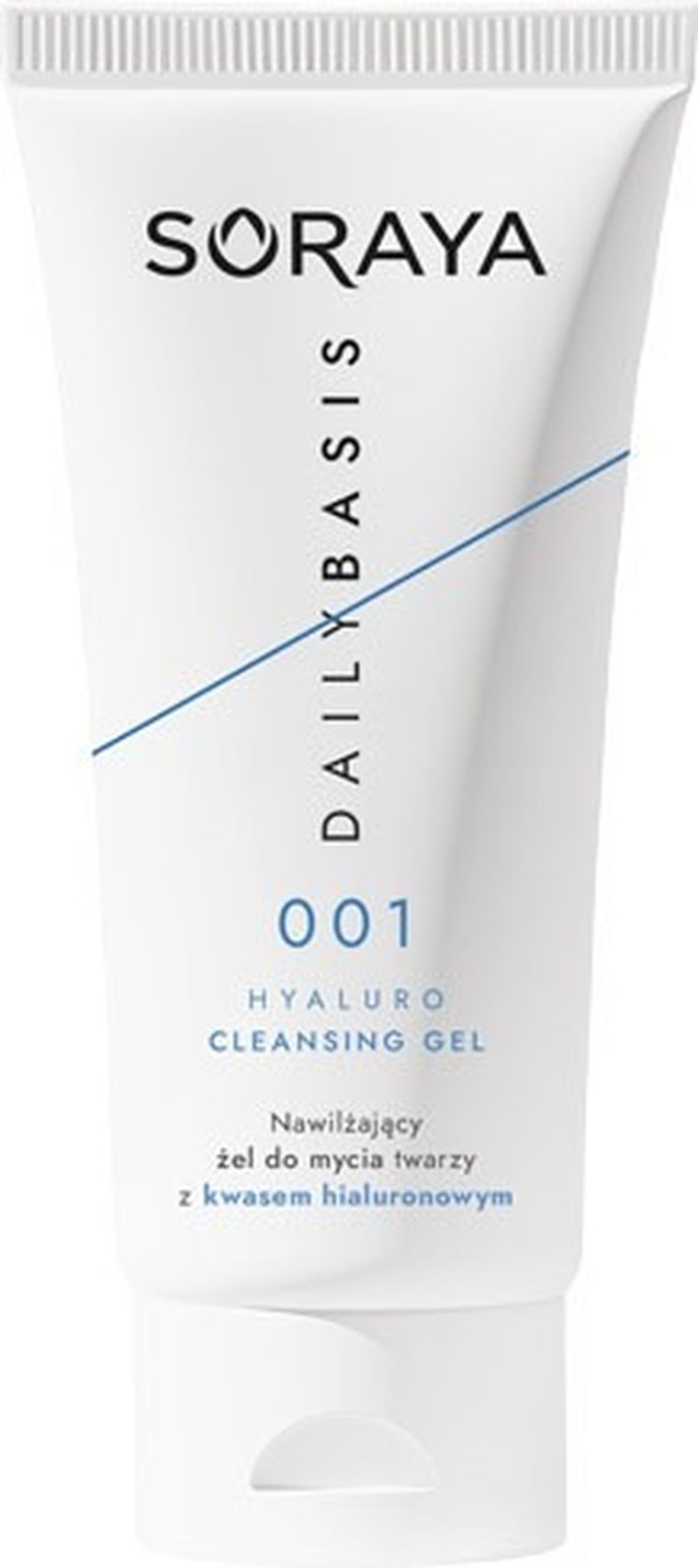 Soraya, Daily Basis, nawilżający żel do mycia twarzy z kwasem hialuronowym, 150 ml