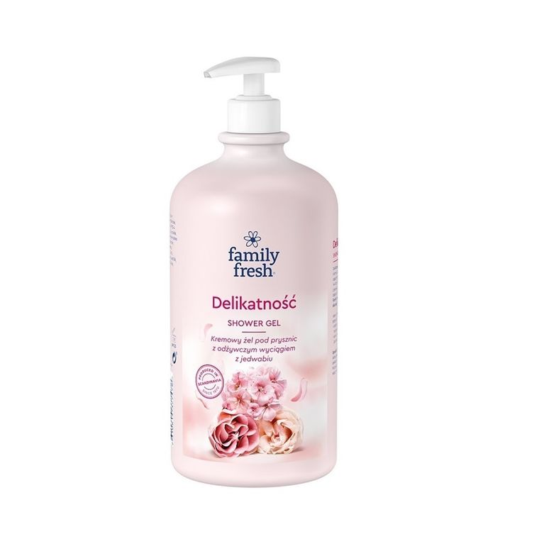 Soraya, Family Fresh, Delikatność, Żele pod prysznic, z pompką, 1000 ml