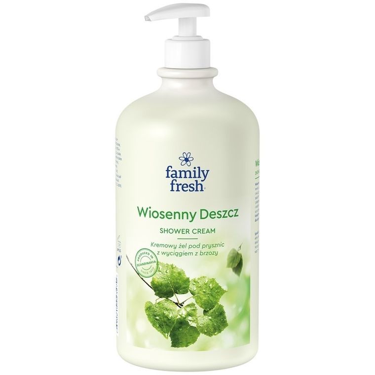 Soraya, Family Fresh, żel pod prysznic, kremowy, Wiosenny Deszcz, 1000 ml