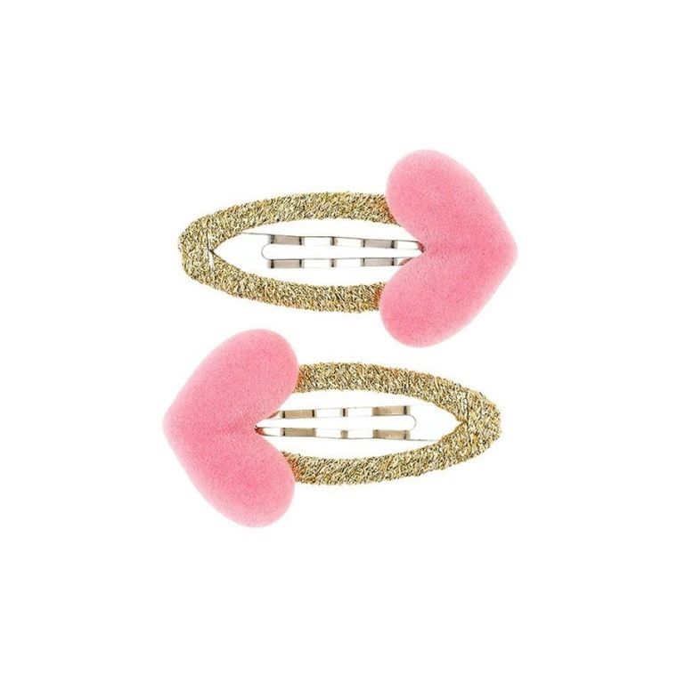 Souza! Aty, spinki do włosów z różowym serduszkiem, 2 szt.