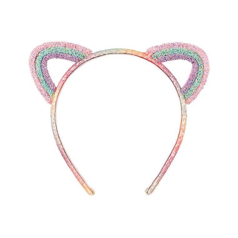 Souza! Clary, opaska do włosów, brokatowe kocie uszka