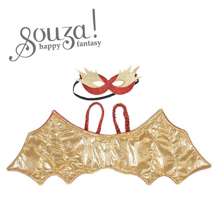 Souza! Czerwony Smok, skrzydła i maska