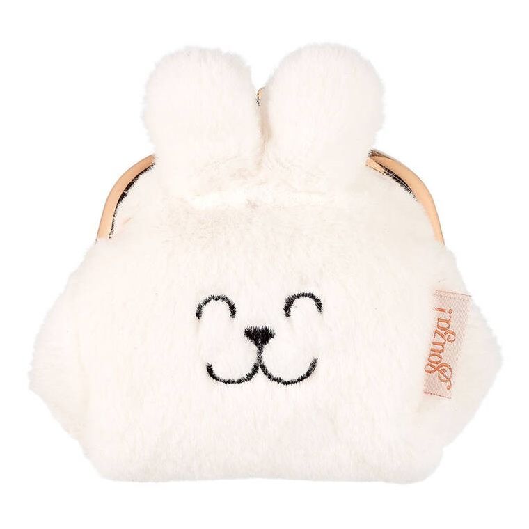 Souza! futrzany portfelik dla dzieci, królik, biały