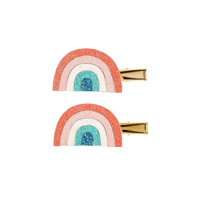 Souza! Jiske, spinki do włosów, tęcza, 2 szt.