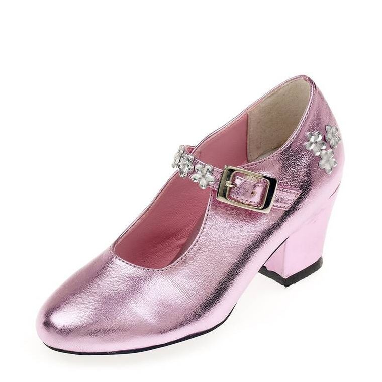 Souza! Madeleine, pantofelki na obcasie, różowy metalik, rozmiar 34