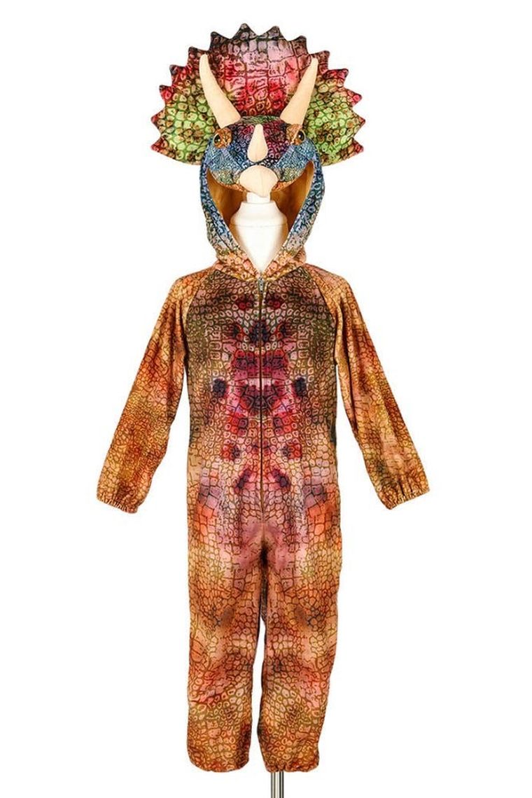 Souza! Triceratops, kombinezon kigurumi dinozur, strój, 8-10 lat