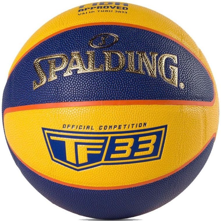 Spalding, piłka koszykowa, TF-33 Official Competition, rozmiar 6
