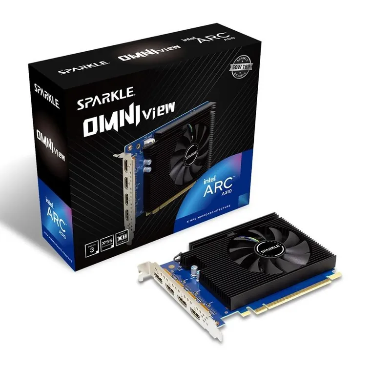 Sparkle, karta graficzna, Intel Arc A310 Omni View 4GB