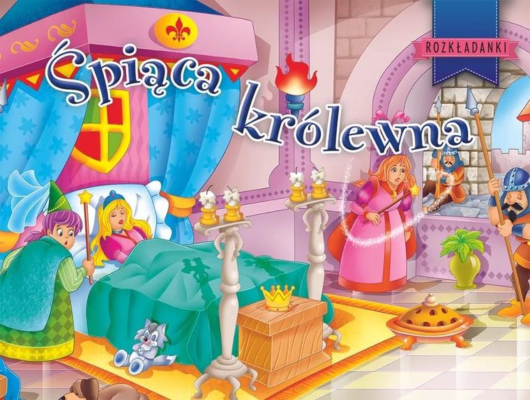 Śpiąca królewna. Rozkładanki