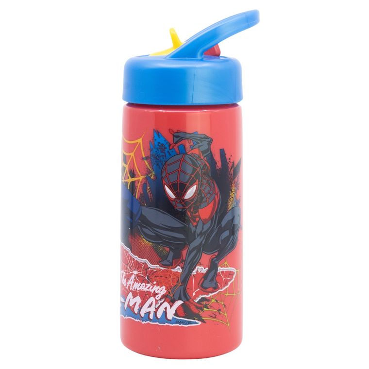 Spider-Man, Bidon Playground ze słomką, 420 ml