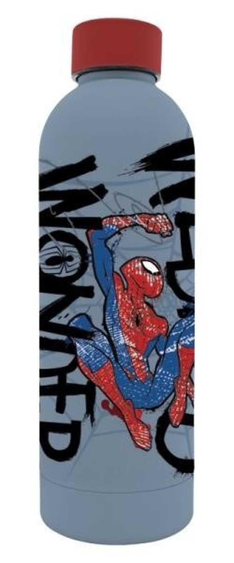 Spider-Man, bidon z nadrukiem 3D, stal nierdzewna, 500 ml