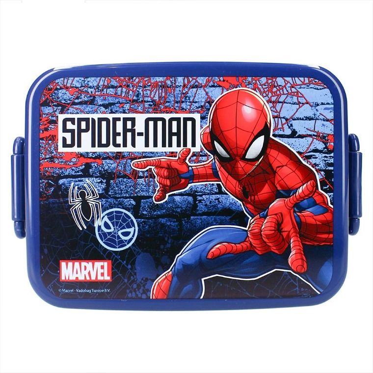 Spider-Man, Let's Eat, lunchbox, niebieski