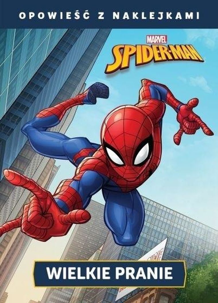 Spider-Man. Opowieść z naklejkami. Wielkie pranie