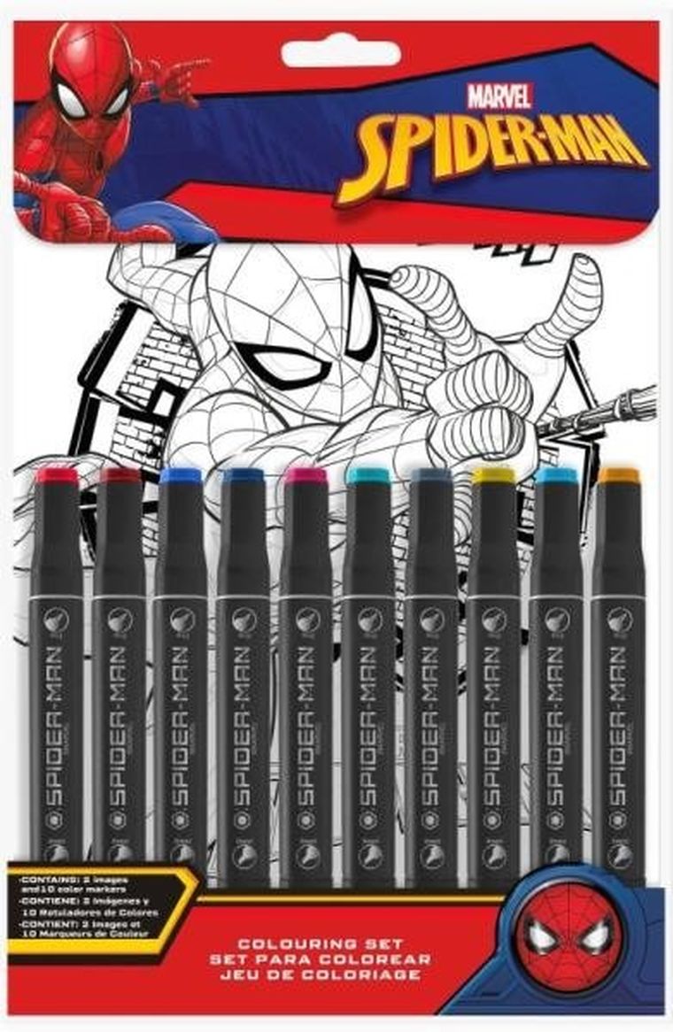 Spider-Man, zestaw do malowania po numerkach