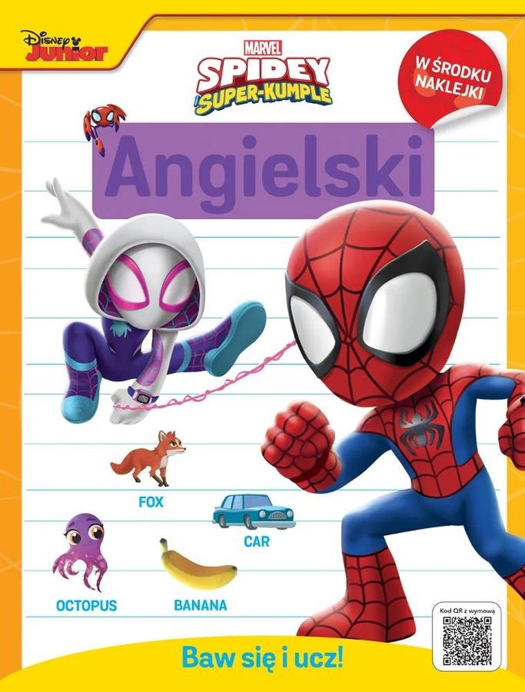 Spidey i Super-kumple. Baw się i ucz! Angielski
