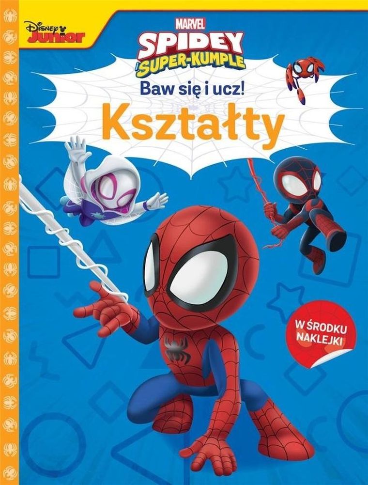 Spidey i super-kumple. Baw się i ucz! Kształty