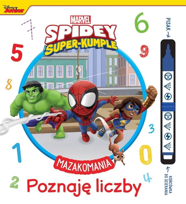 Spidey i super-kumple. Mazakomania. Poznaję liczby