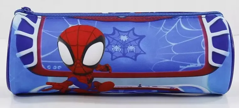Spidey i super-kumple, piórnik tuba, niebieski