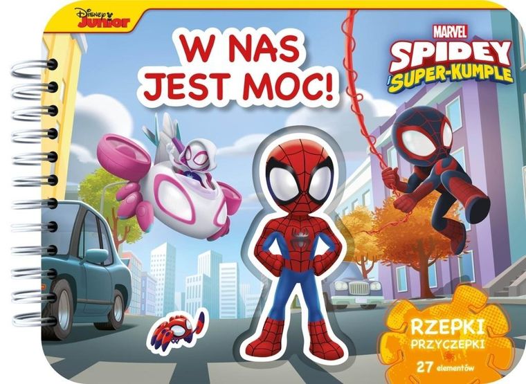Spidey i super-kumple. W nas jest moc! Rzepki-przyczepki