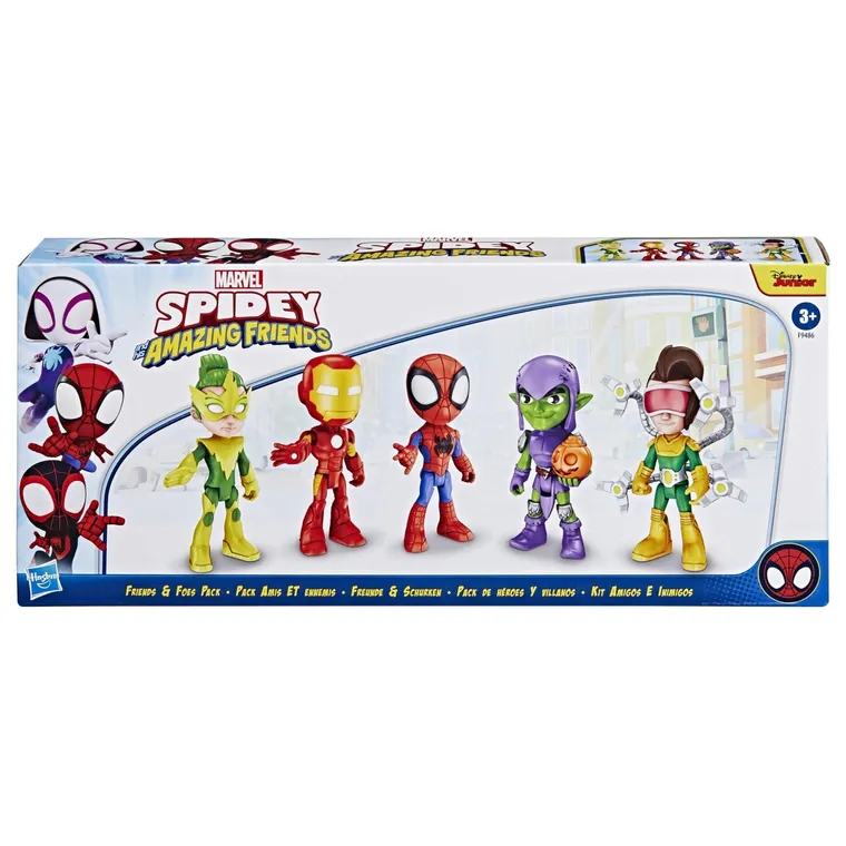 Spidey i Super-Kumple, Zestaw Przyjaciół i Przeciwników, zestaw figurek