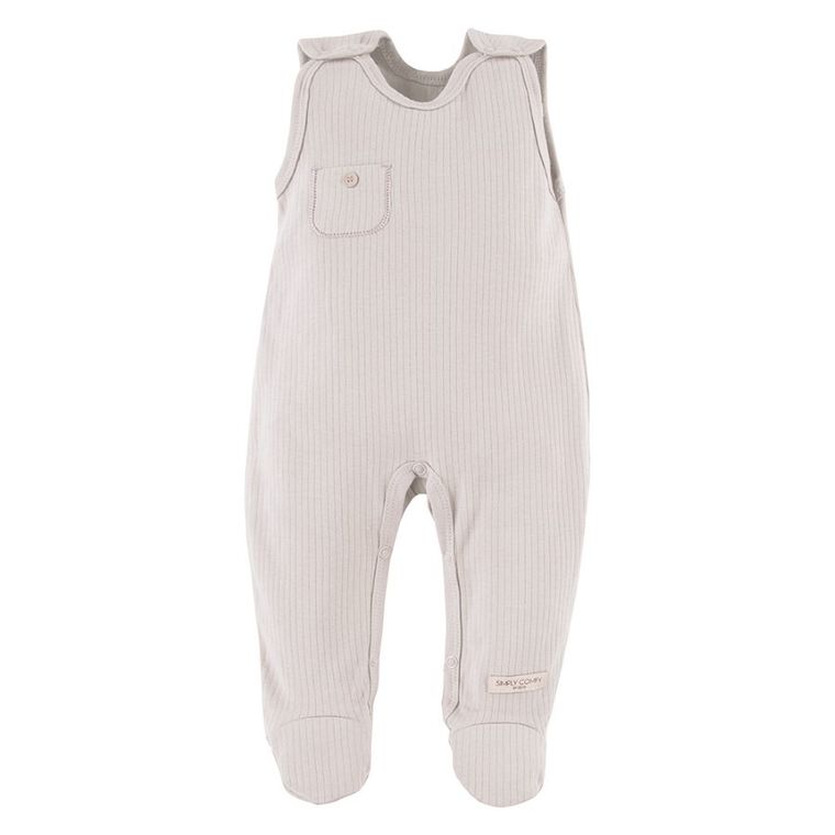 Śpiochy dziecięce, prążkowane, beżowe, Eevi