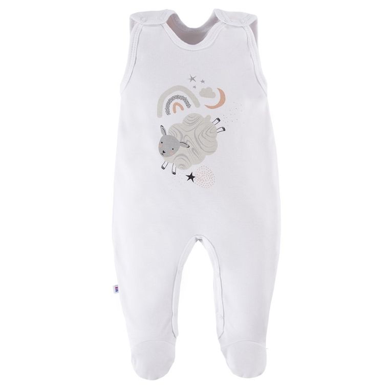 Śpiochy niemowlęce, białe, Eevi