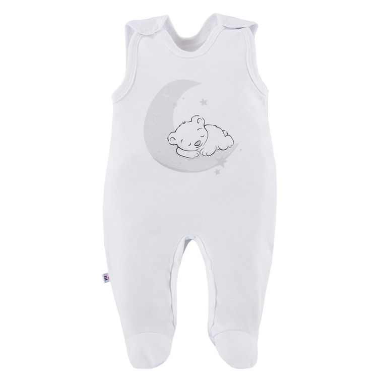 Śpiochy niemowlęce, białe, Eevi